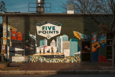 a street sign on a pole on a street