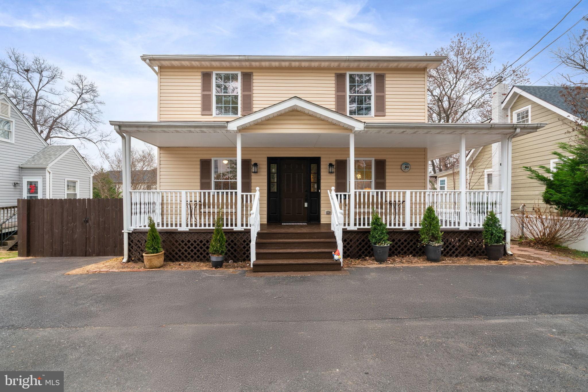 4009 Roberts Road Fairfax, VA 22032 - Photo 49 of 60 Charming three-story home with inviting porch.