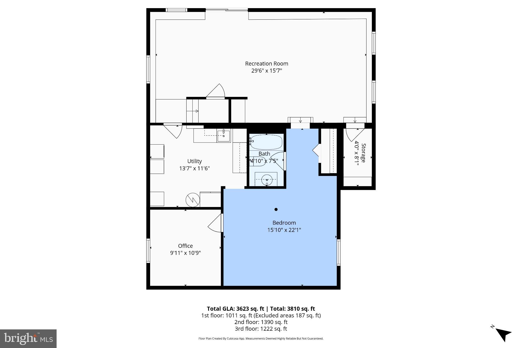 4009 Roberts Road Fairfax, VA 22032 - Photo 58 of 60 Finished basement for mulit-gen living or rental