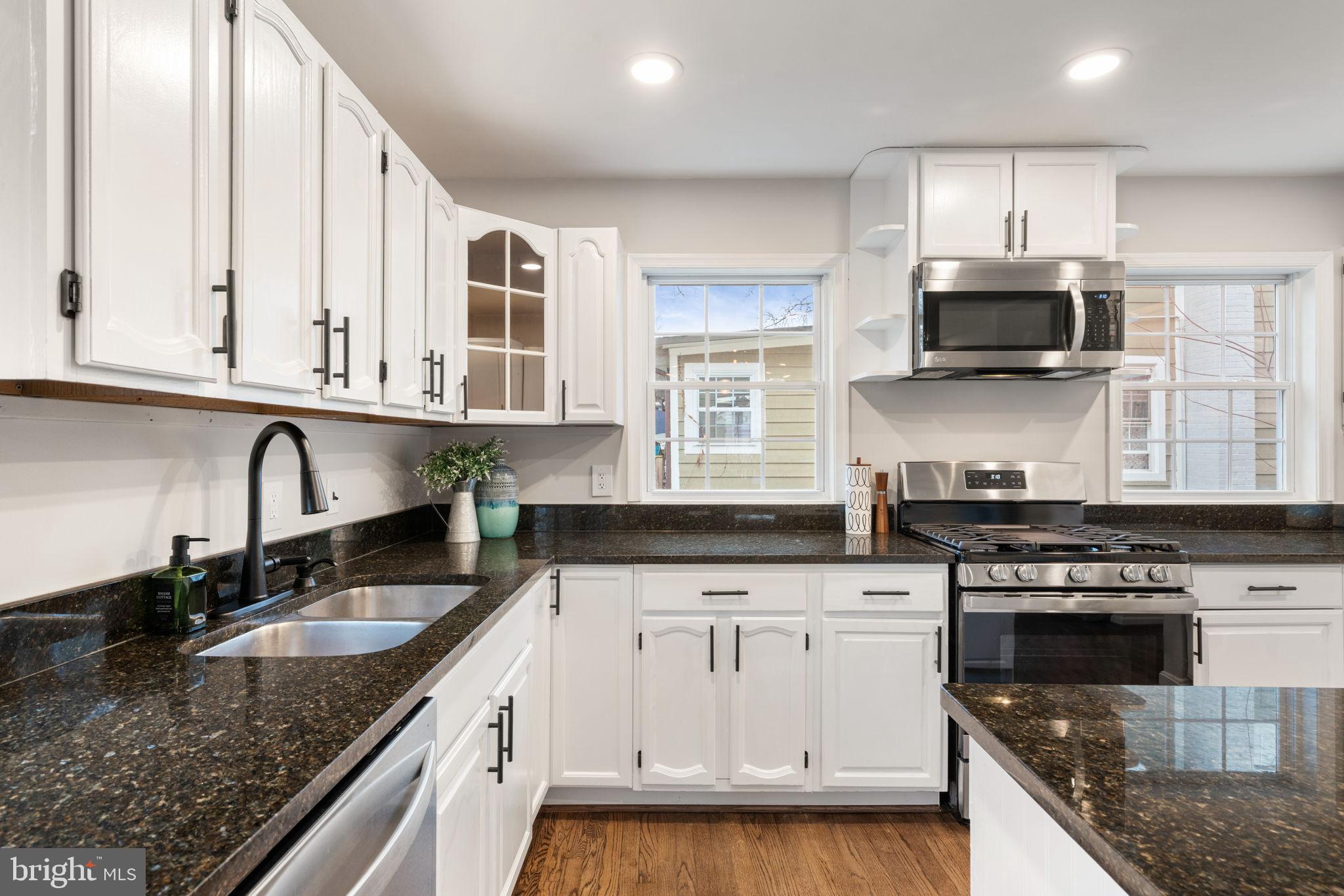 4009 Roberts Road Fairfax, VA 22032 - Photo 8 of 60 Modern kitchen with sleek finishes.