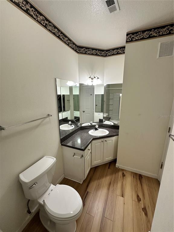 4802 51st Street West, Unit 413 Bradenton, FL 34210 - Photo 16 of 40 a bathroom with a sink mirror vanity and toilet