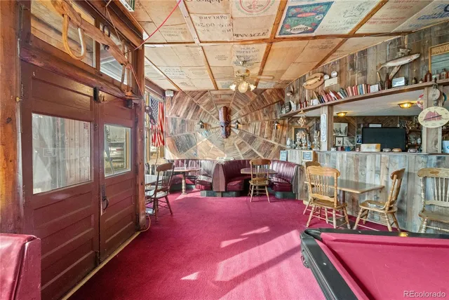 a outdoor space with patio furniture