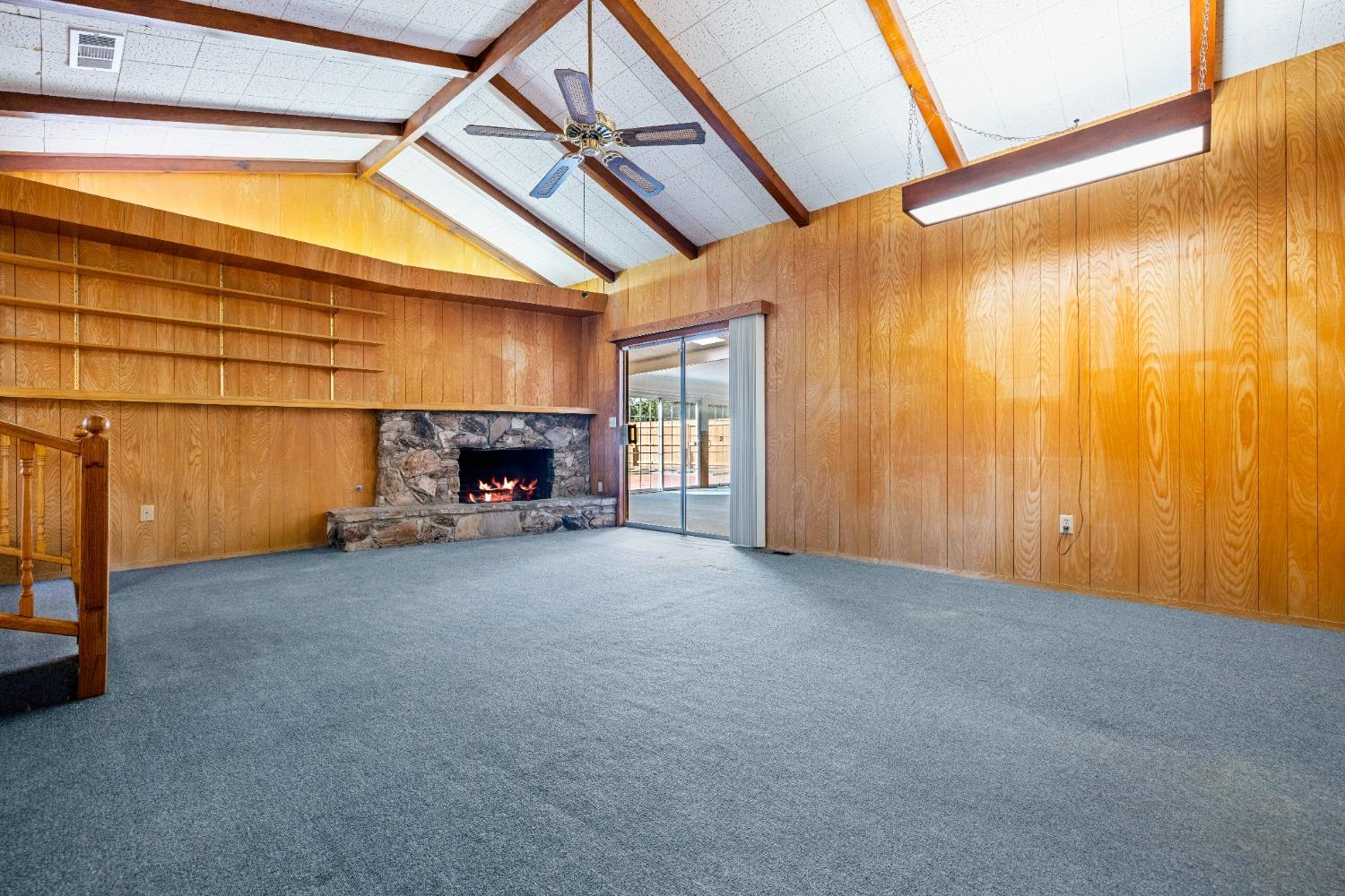 100 Hilton Street Madera, CA 93637 - Photo 15 of 30 a view of empty room with fireplace