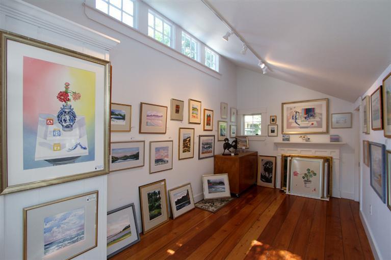 40 Main Street Wellfleet, MA 02667 - Photo 17 of 35 a living room with stainless steel appliances furniture and a kitchen view