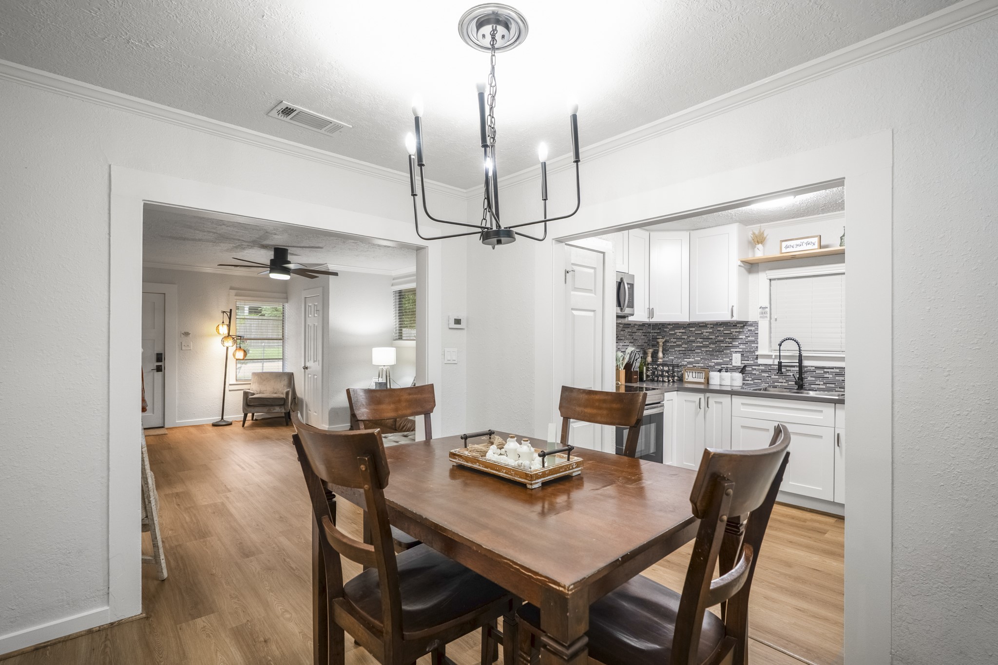 206 Murray Street Conroe, TX 77301 - Photo 24 of 38 a view of a dining room with furniture