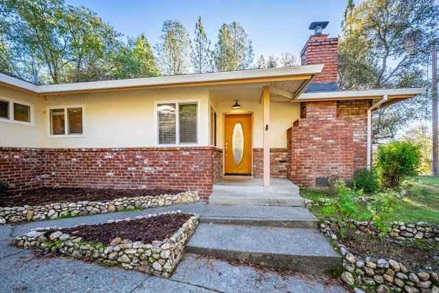 front view of a house with a porch