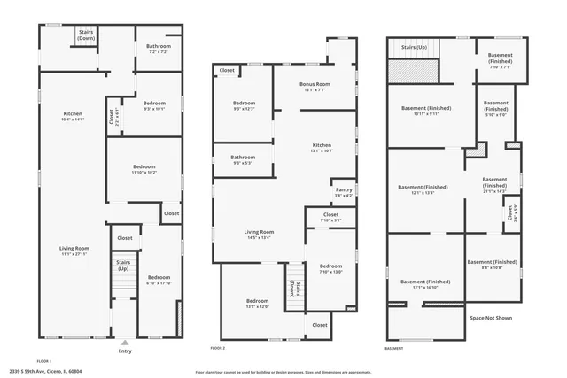 $559,000 | 2339 South 59th Avenue, Cicero, IL 60804