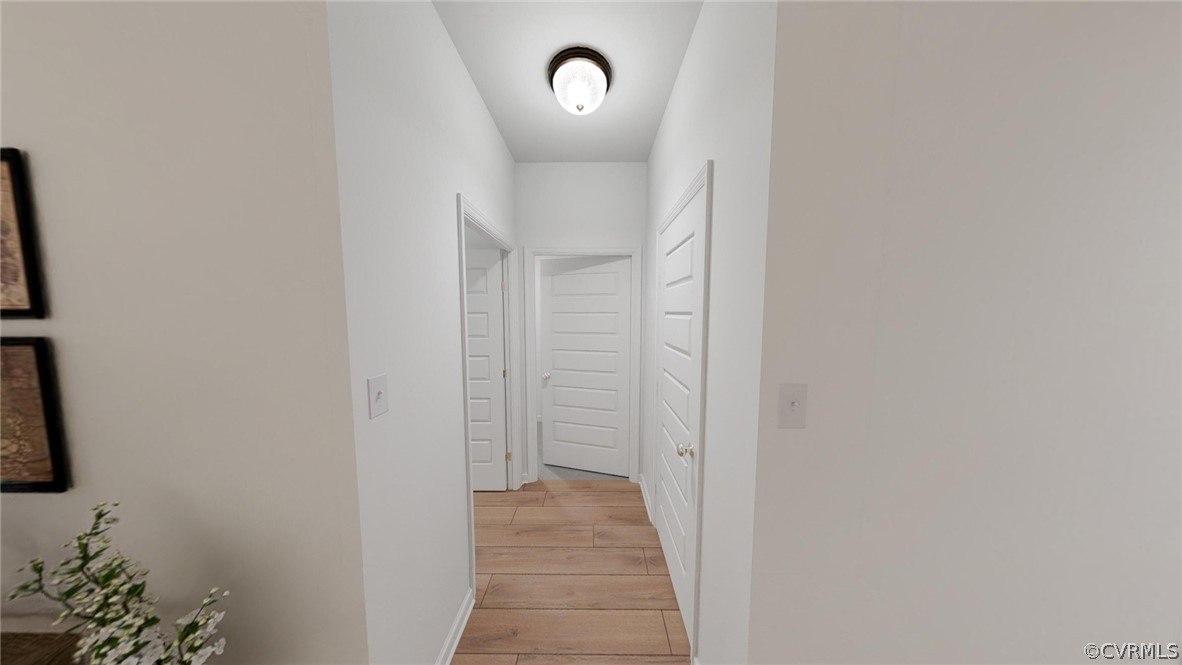 4107 Next Level Trace Midlothian, VA 23112 - Photo 12 of 39 a view of a hallway with wooden floor