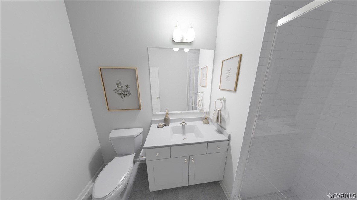 4107 Next Level Trace Midlothian, VA 23112 - Photo 17 of 39 a bathroom with a sink toilet and mirror