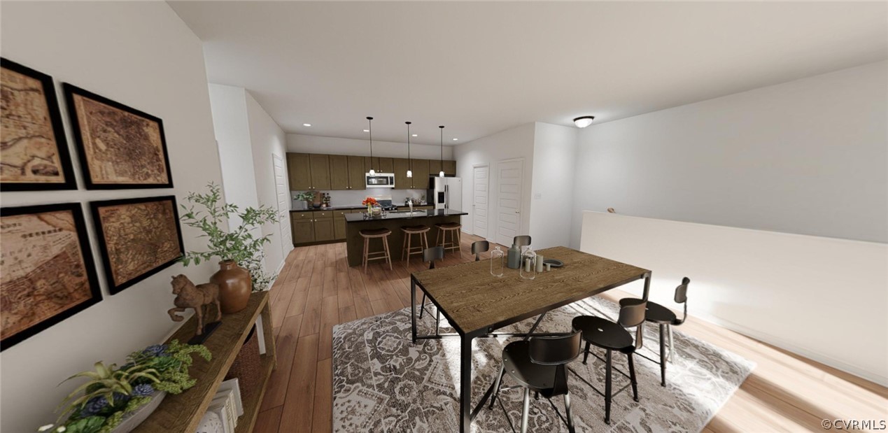 4107 Next Level Trace Midlothian, VA 23112 - Photo 8 of 39 a view of a dining room with furniture and a window