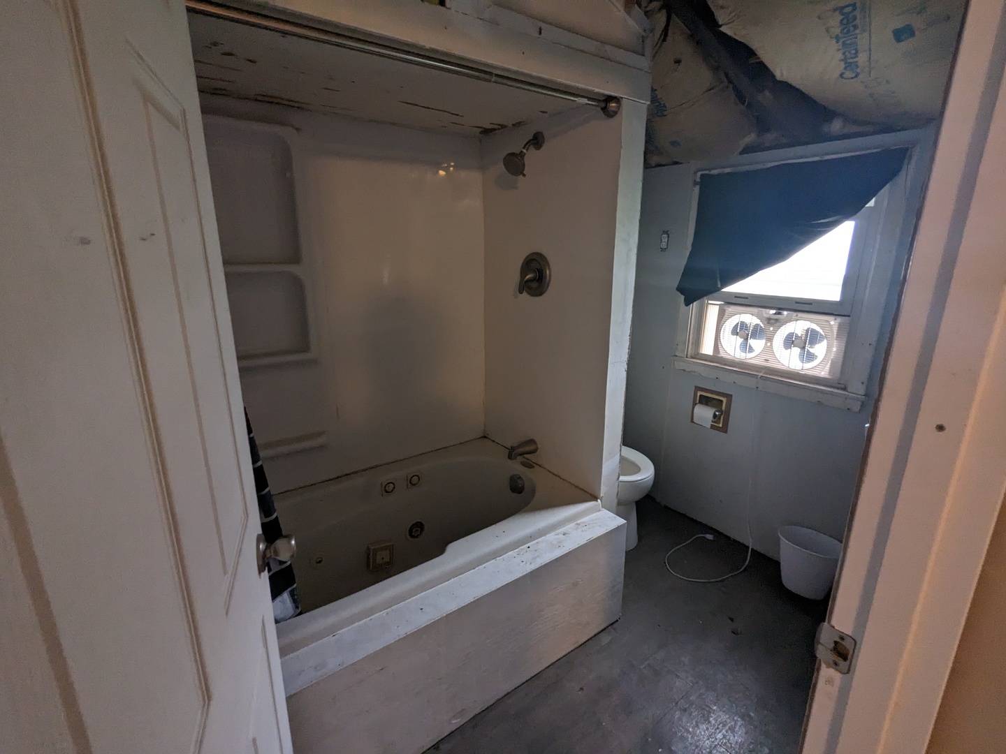 108 3rd Street Buckley, IL 60918 - Photo 16 of 23 a bathroom with a toilet and a shower