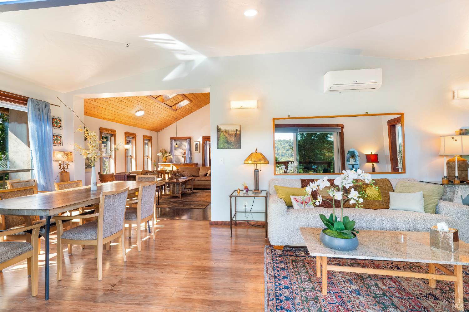 13635 Denmark Creek Road Boonville, CA 95415 - Photo 11 of 75 a living room with furniture and a large window