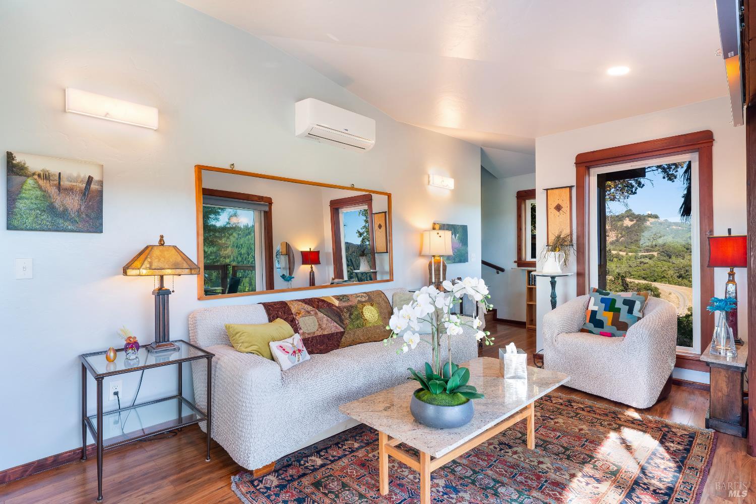 13635 Denmark Creek Road Boonville, CA 95415 - Photo 13 of 75 a living room with furniture and a large window
