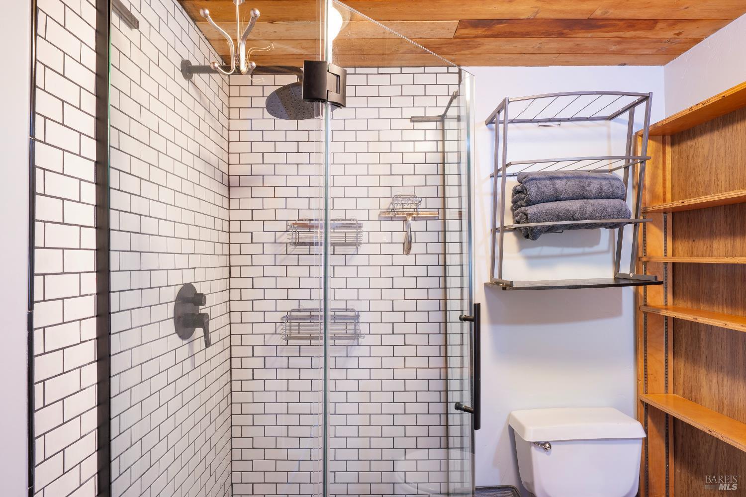 13635 Denmark Creek Road Boonville, CA 95415 - Photo 20 of 75 a bathroom with a shower