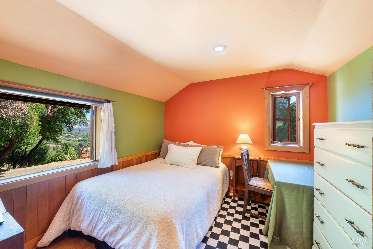 13635 Denmark Creek Road Boonville, CA 95415 - Photo 41 of 75 a bedroom with a bed and a window