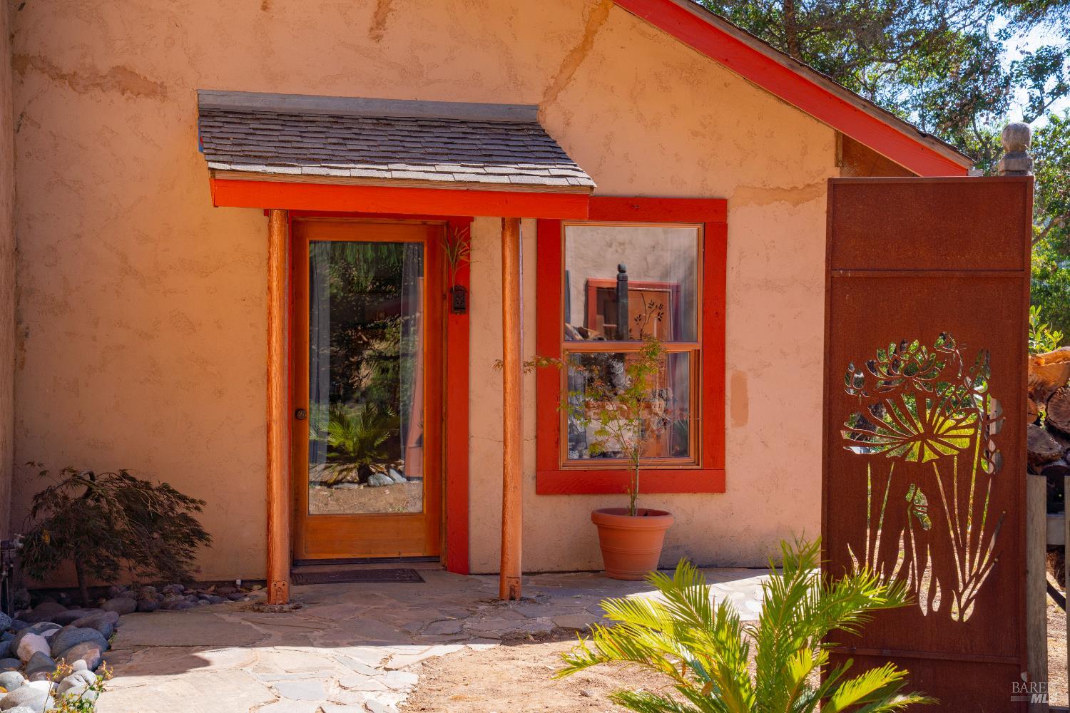 13635 Denmark Creek Road Boonville, CA 95415 - Photo 5 of 75 a view of a entryway door of the house