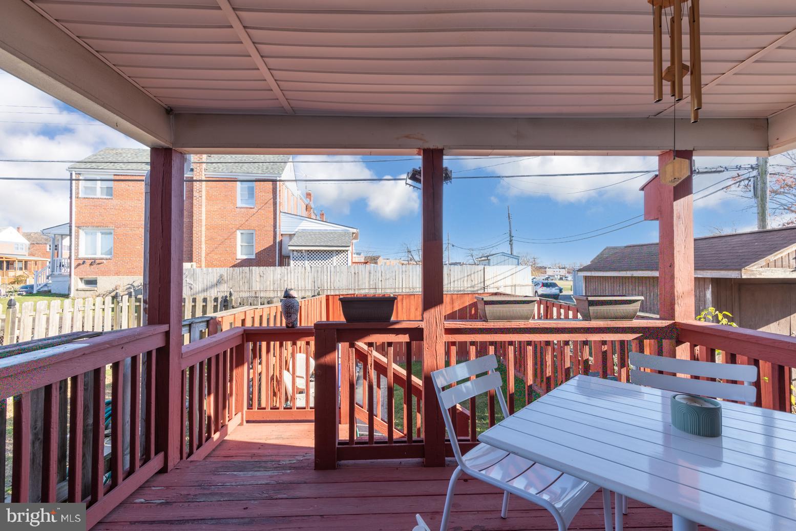 707 Aldworth Road Dundalk, MD 21222 - Photo 25 of 27 Deck