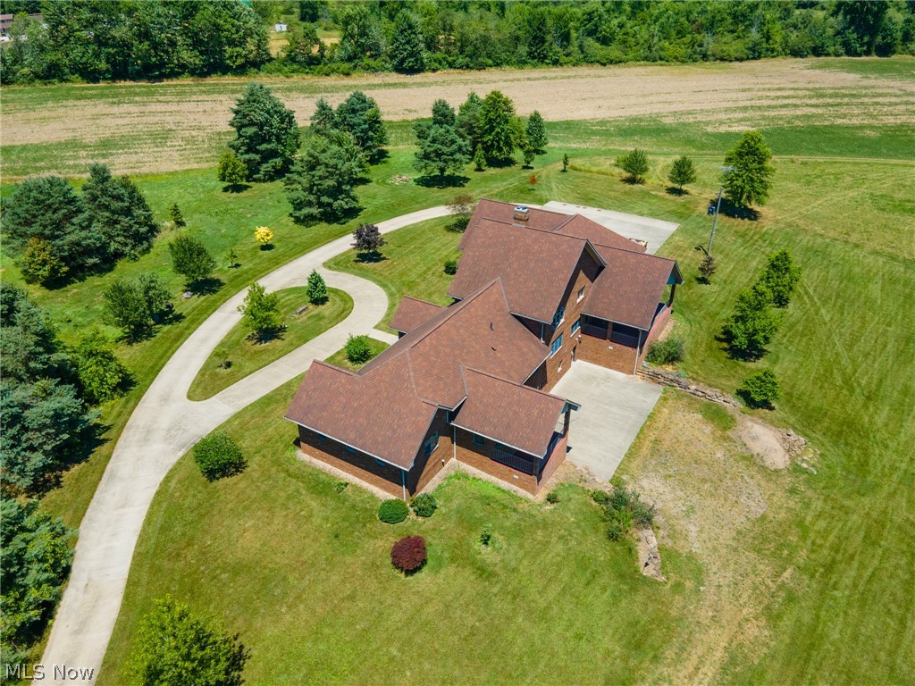 13721 Beaver Springfield Road New Springfield, OH 44443 - Photo 5 of 48 Bird's eye view with a rural view