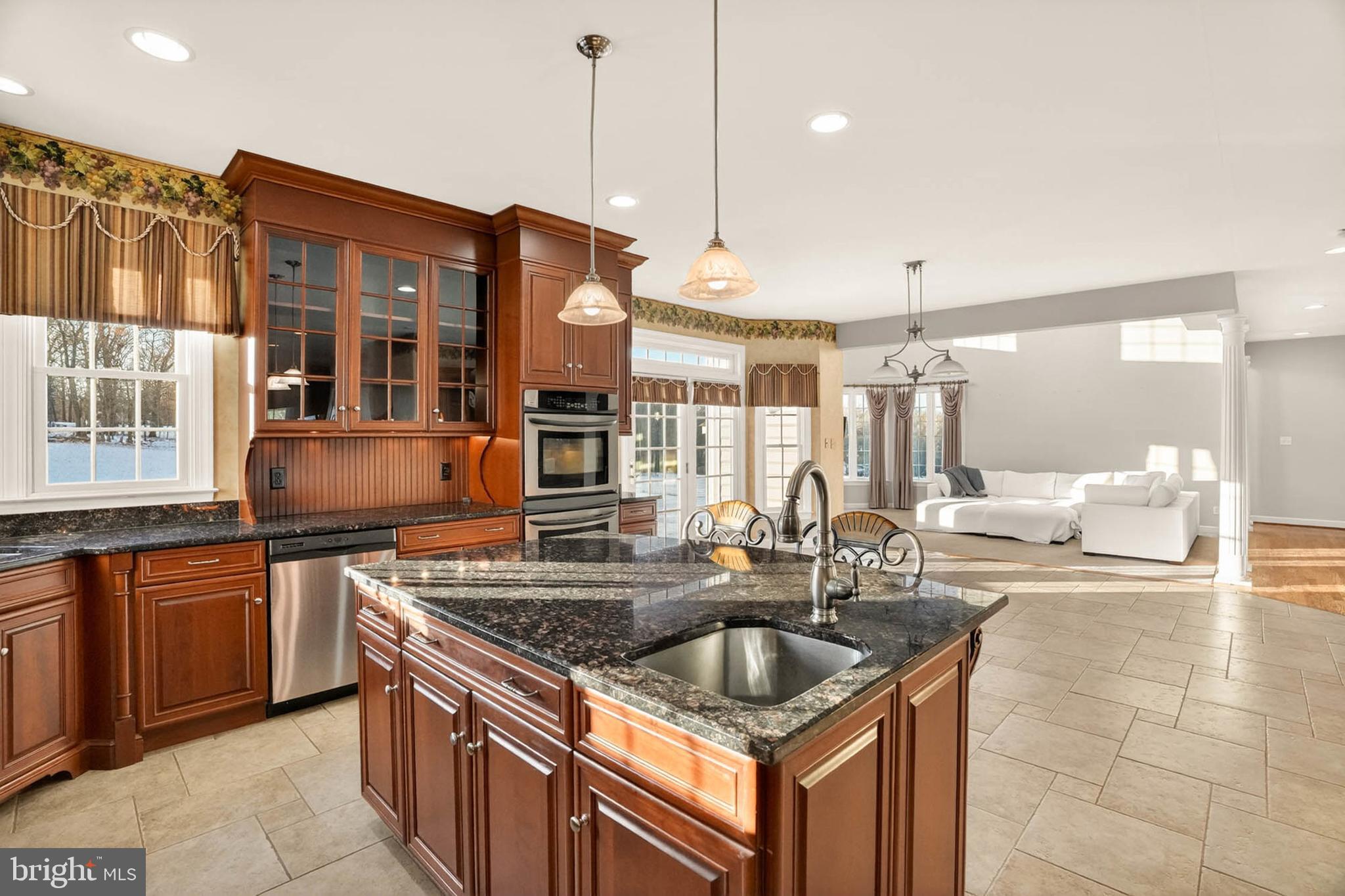 1900 Fawn Way Finksburg, MD 21048 - Photo 21 of 58 Center Island, rich cherry cabinetry