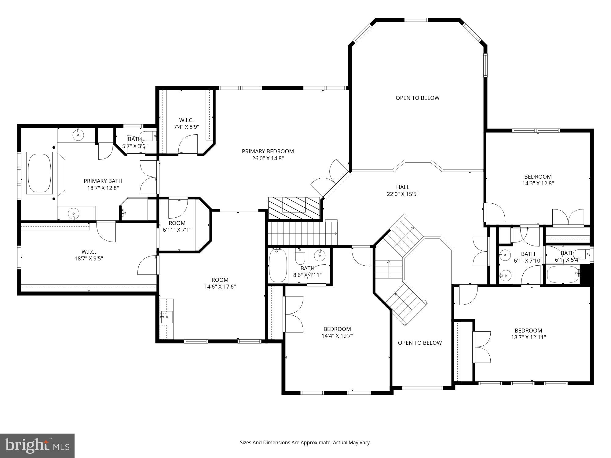 1900 Fawn Way Finksburg, MD 21048 - Photo 57 of 58 Upper Level - Floor Plan