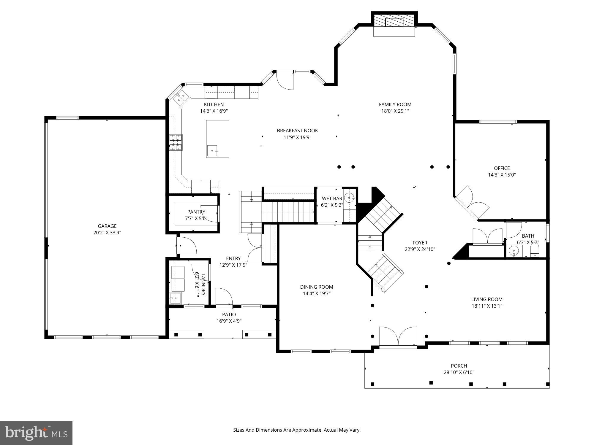 1900 Fawn Way Finksburg, MD 21048 - Photo 56 of 58 Main Level - Floor Plan