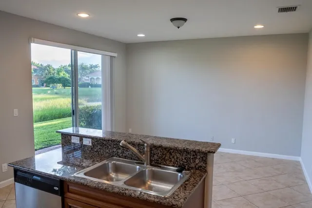 a close view of sink and tap