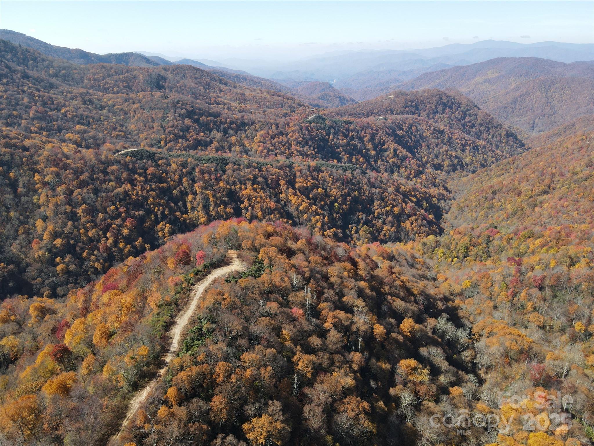 3837-3689 Plott Balsam Road Maggie Valley, NC 28751 - Photo 36 of 36 an aerial view of house with yard and mountain view in back