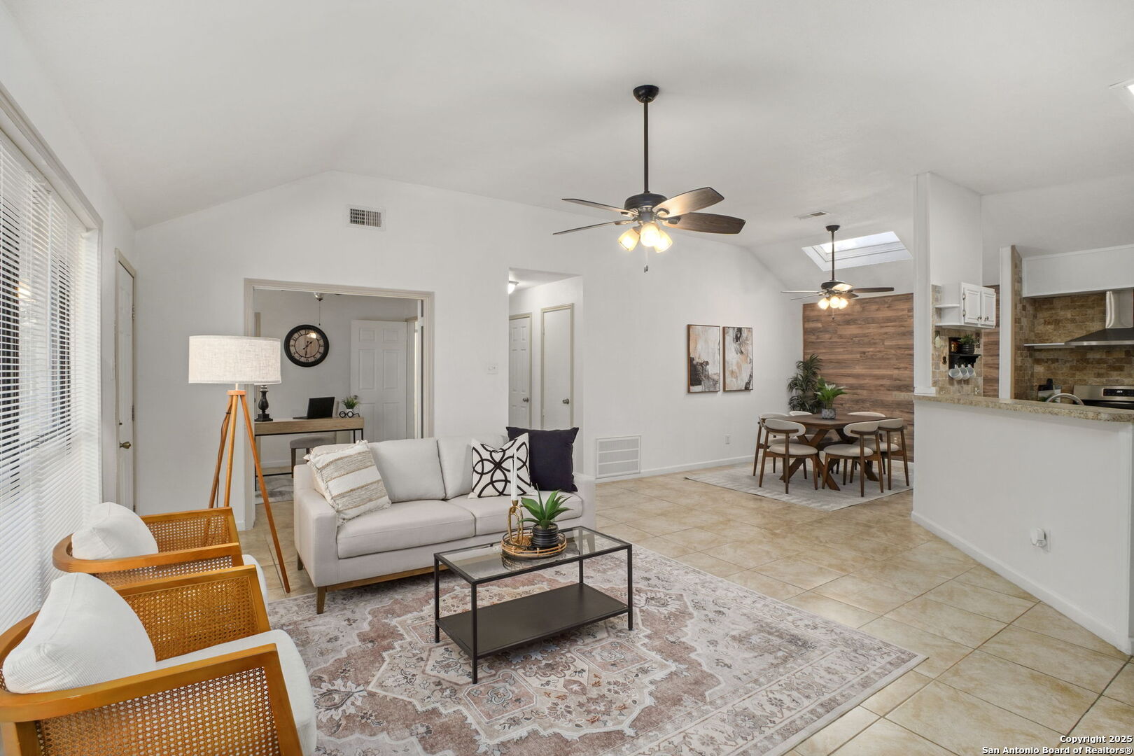 7562 Beaver Tree San Antonio, TX 78249 - Photo 7 of 30 a living room with furniture and a chandelier