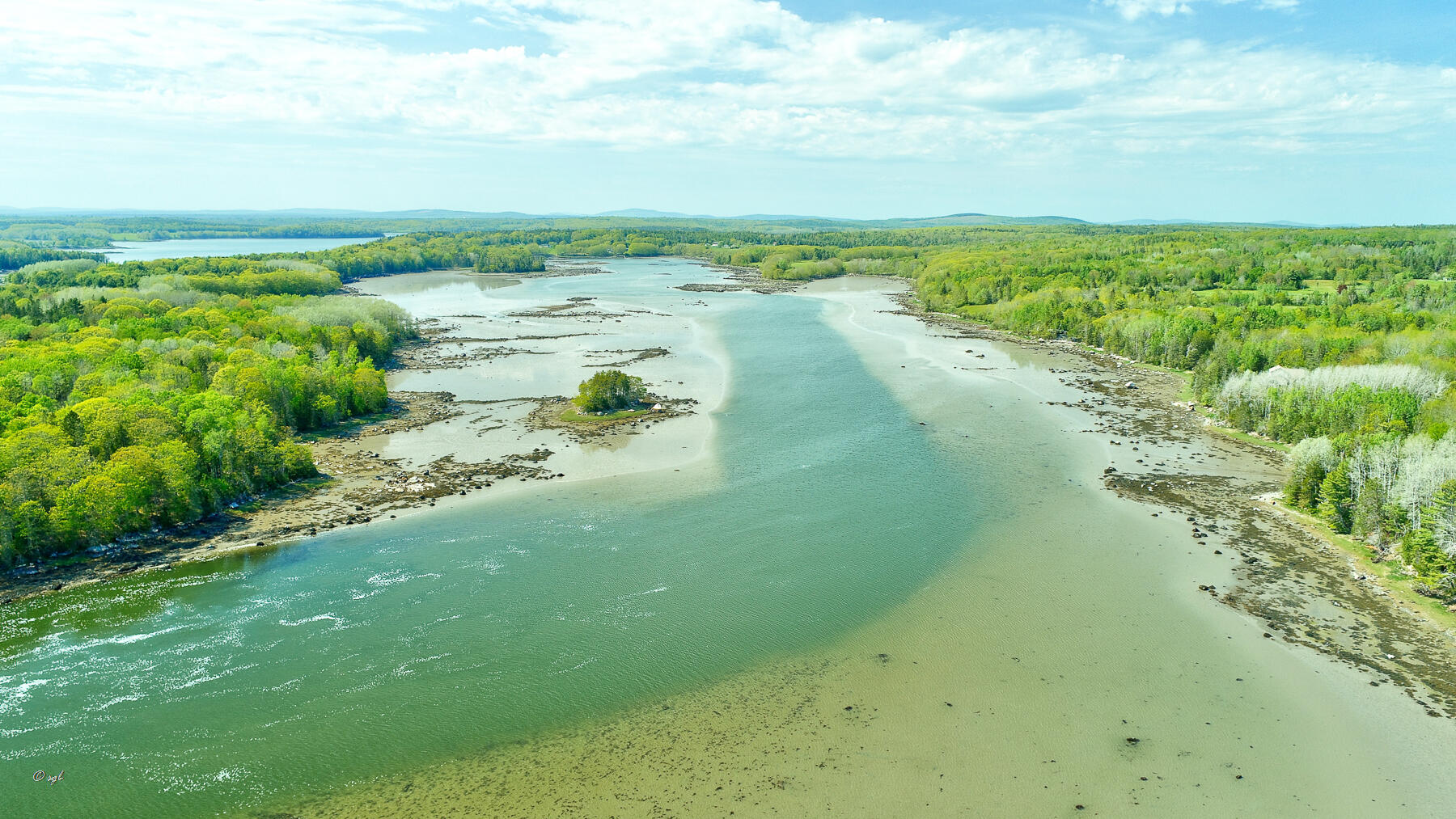 Tbd Frank's Flat Sedgwick, ME 04676 - Photo 6 of 54 Franks Flat Land Drone 6