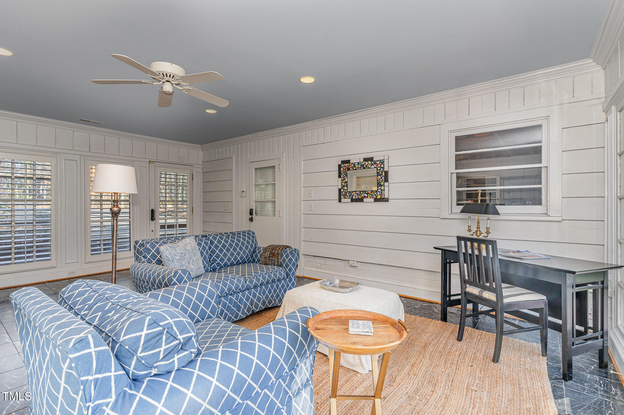 2801 Chelsea Circle Durham, NC 27707 - Photo 28 of 41 a bedroom with a bed and wooden floor