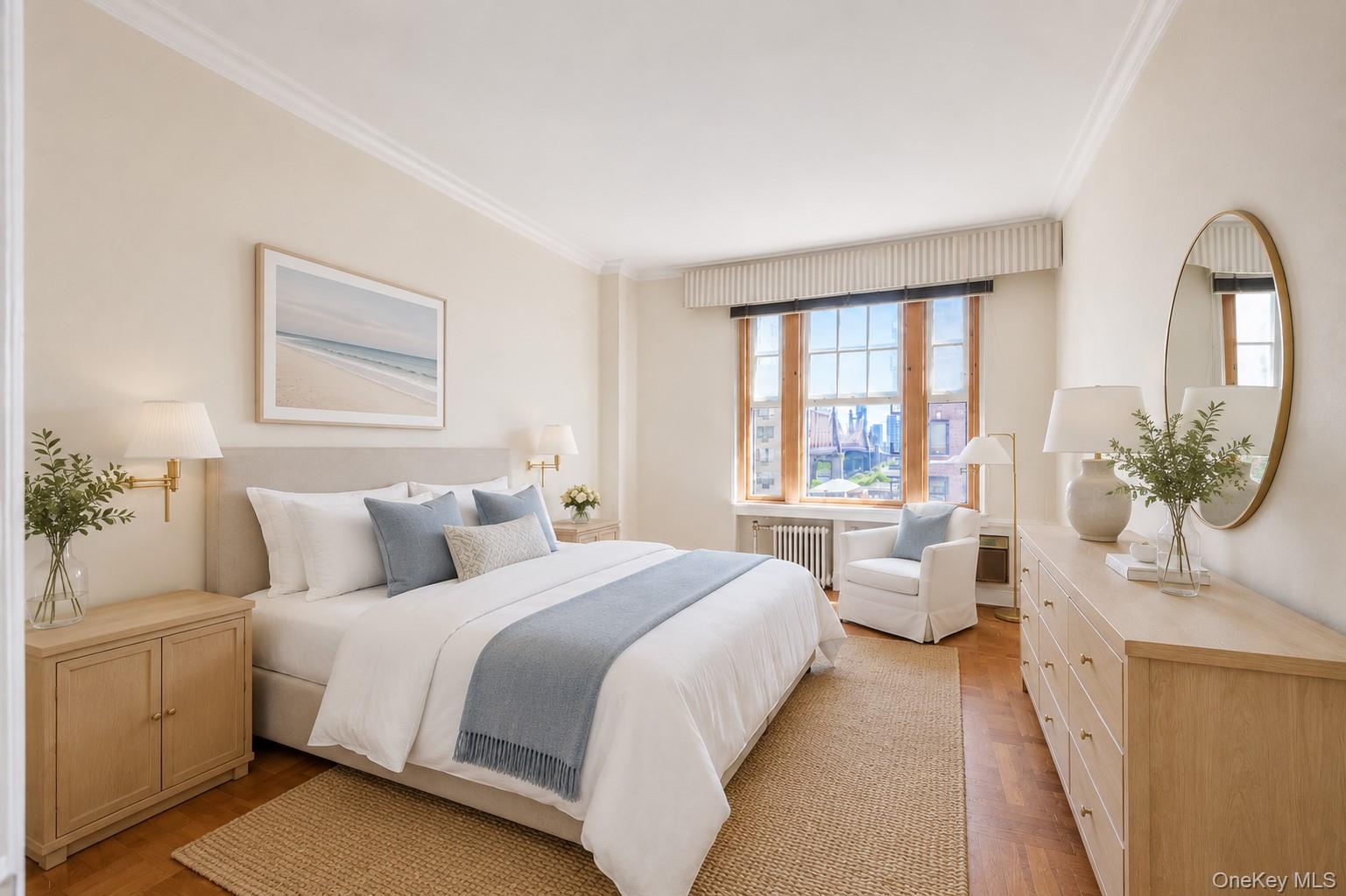 30 Sutton Place, Unit 12E Manhattan, NY 10022 - Photo 11 of 24 Bedroom - Staged
