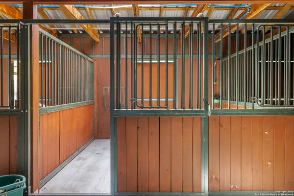 a view of a lake with a house in the background