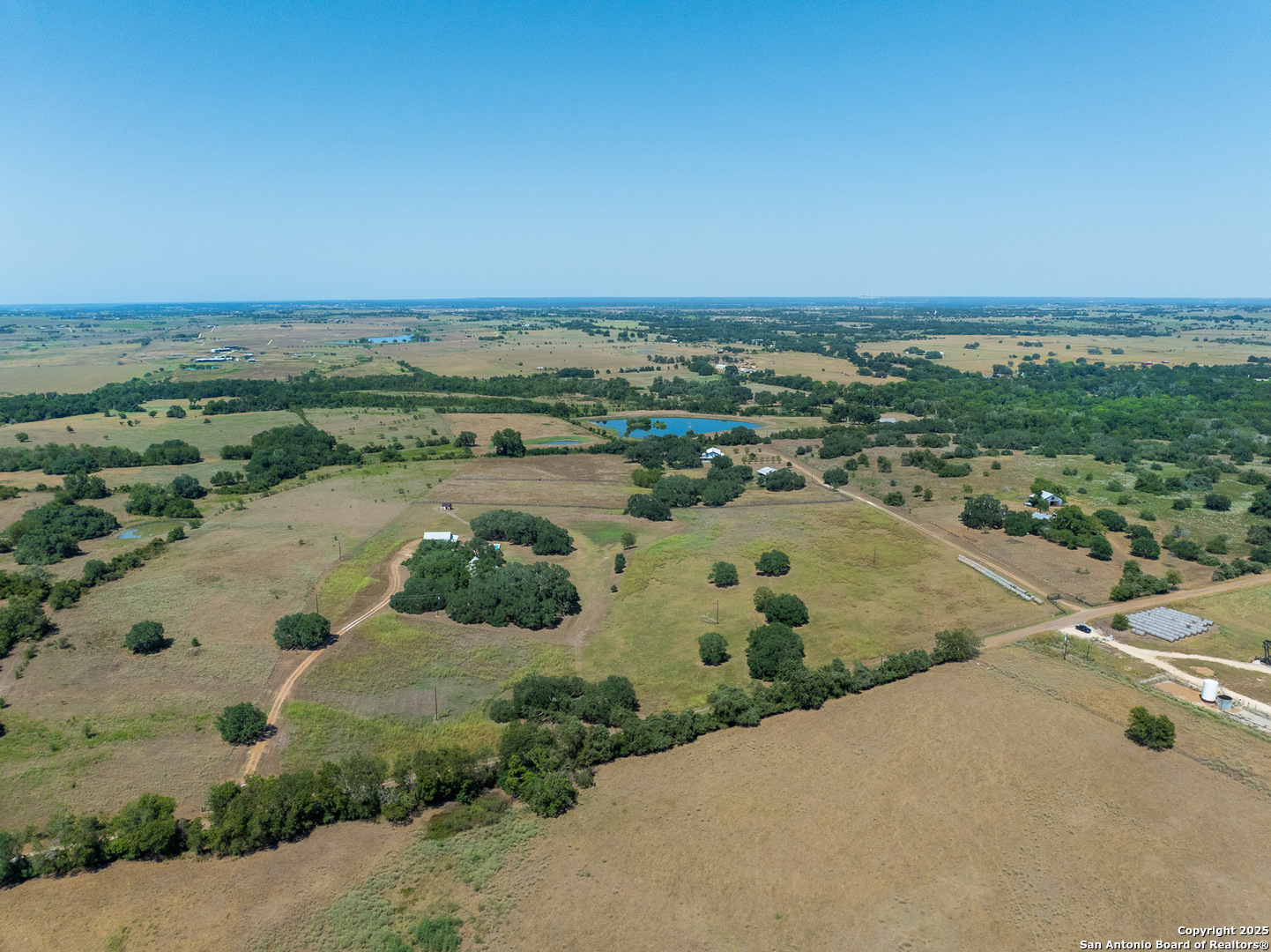 5450 Mazurek Road Schulenburg, TX 78956 - Photo 51 of 68 an aerial view of a house with a yard