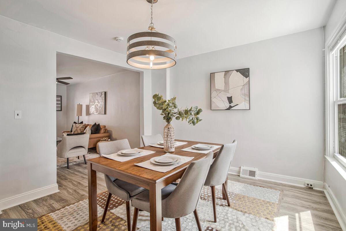 617 Annabel Avenue Baltimore, MD 21225 - Photo 14 of 40 a view of a dining room with a table and chairs