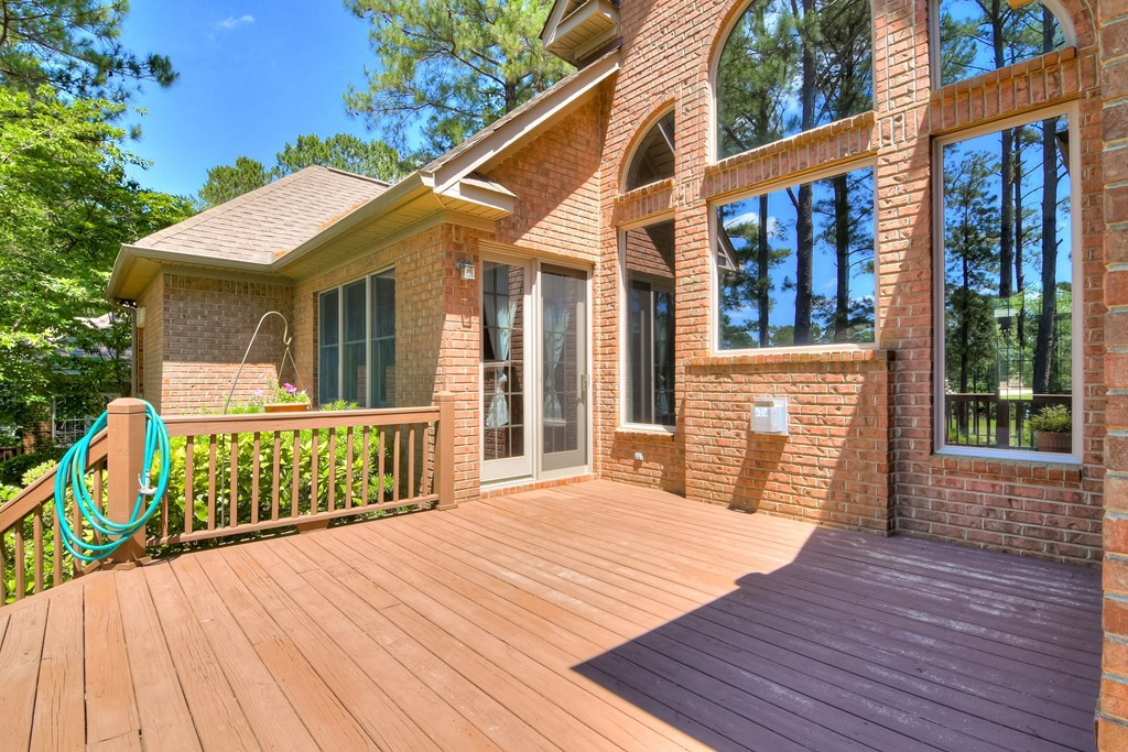 240 Forest Pines Road Aiken, SC 29803 - Photo 30 of 32 Large deck for entertaining