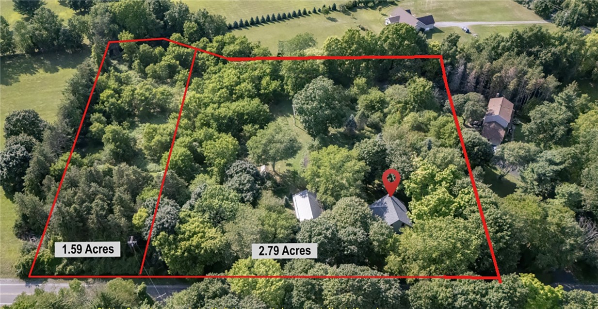 171 Works Road Rush, NY 14472 - Photo 2 of 49 This displays both lots combined.