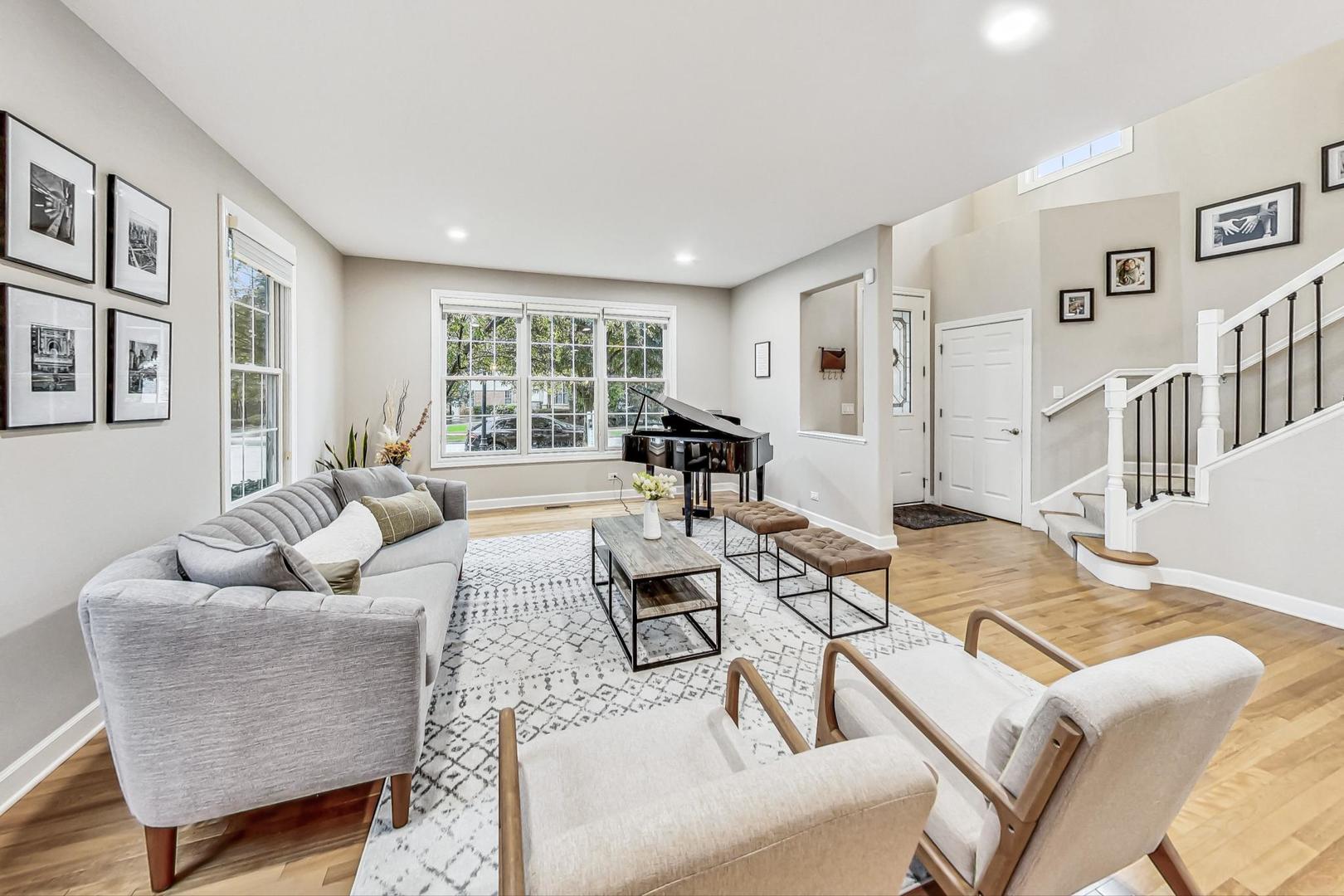 2680 Summit Drive Glenview, IL 60025 - Photo 5 of 70 a living room with furniture and a large window