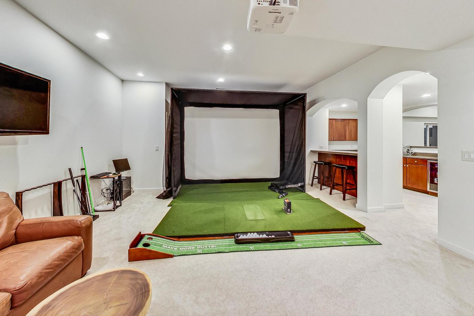 2680 Summit Drive Glenview, IL 60025 - Photo 52 of 70 a room with furniture pool table and flat screen tv