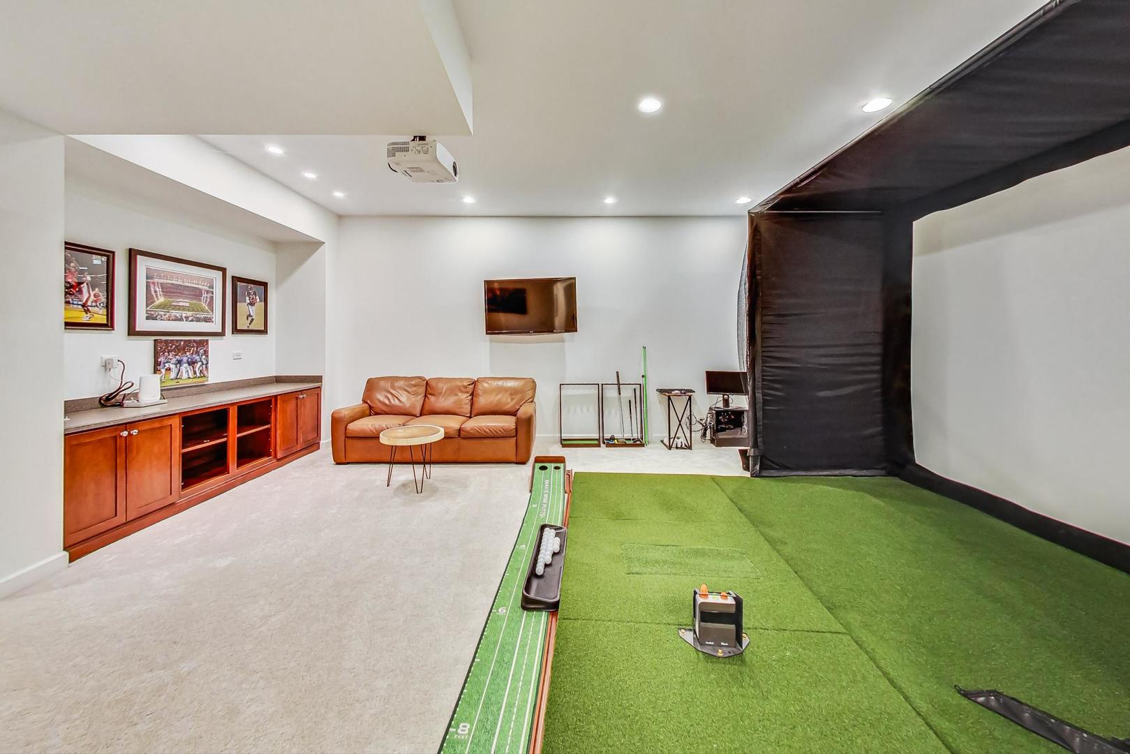 2680 Summit Drive Glenview, IL 60025 - Photo 53 of 70 a living room with furniture pool table and a couch