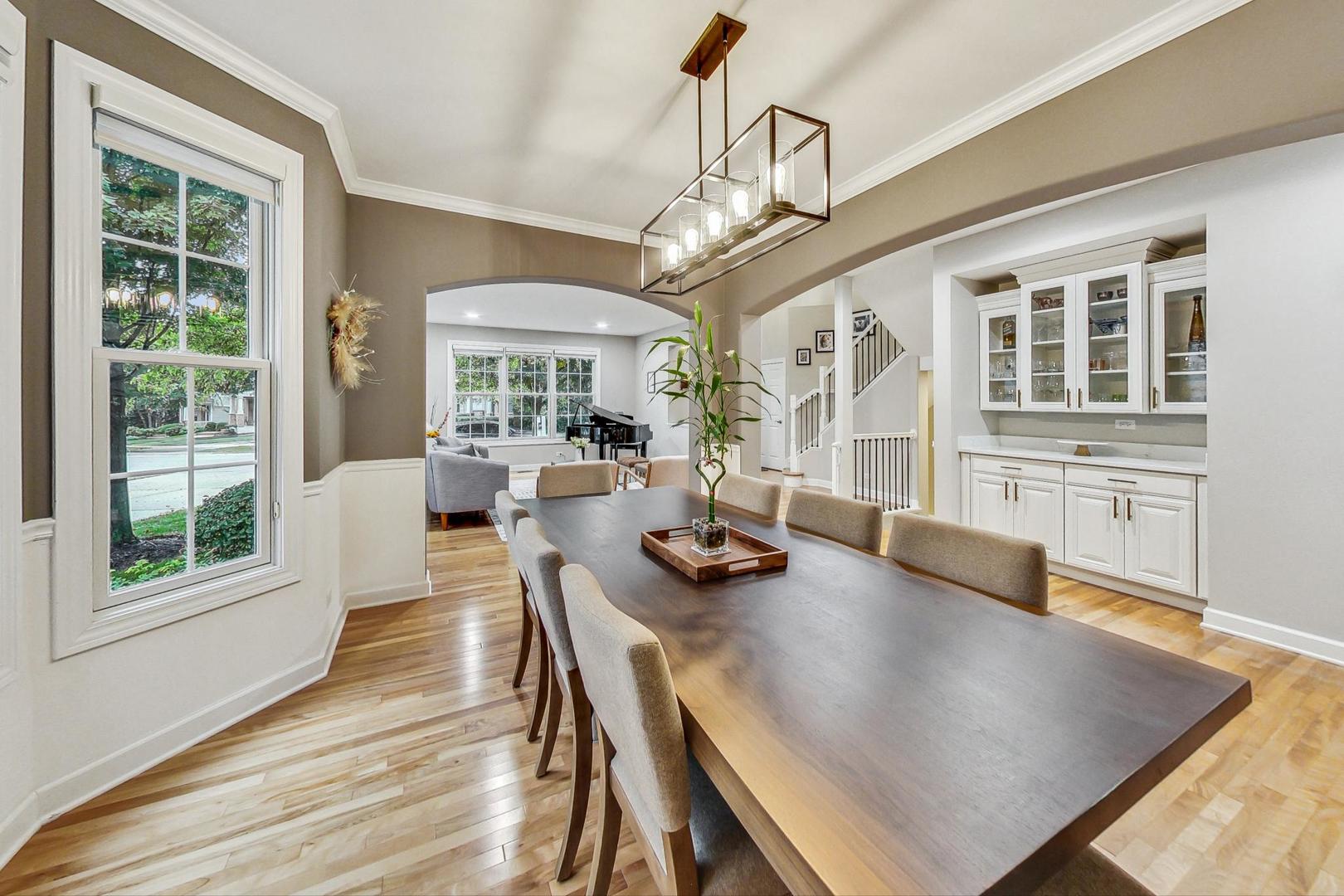 2680 Summit Drive Glenview, IL 60025 - Photo 8 of 70 a view of a dining room with furniture window and outside view