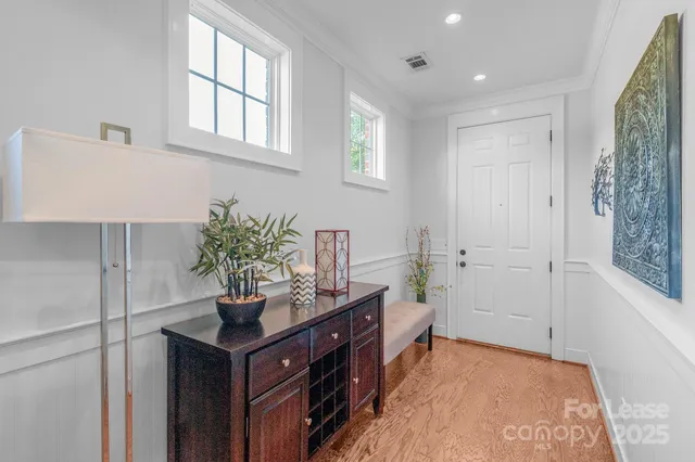 a room with a sink and a window