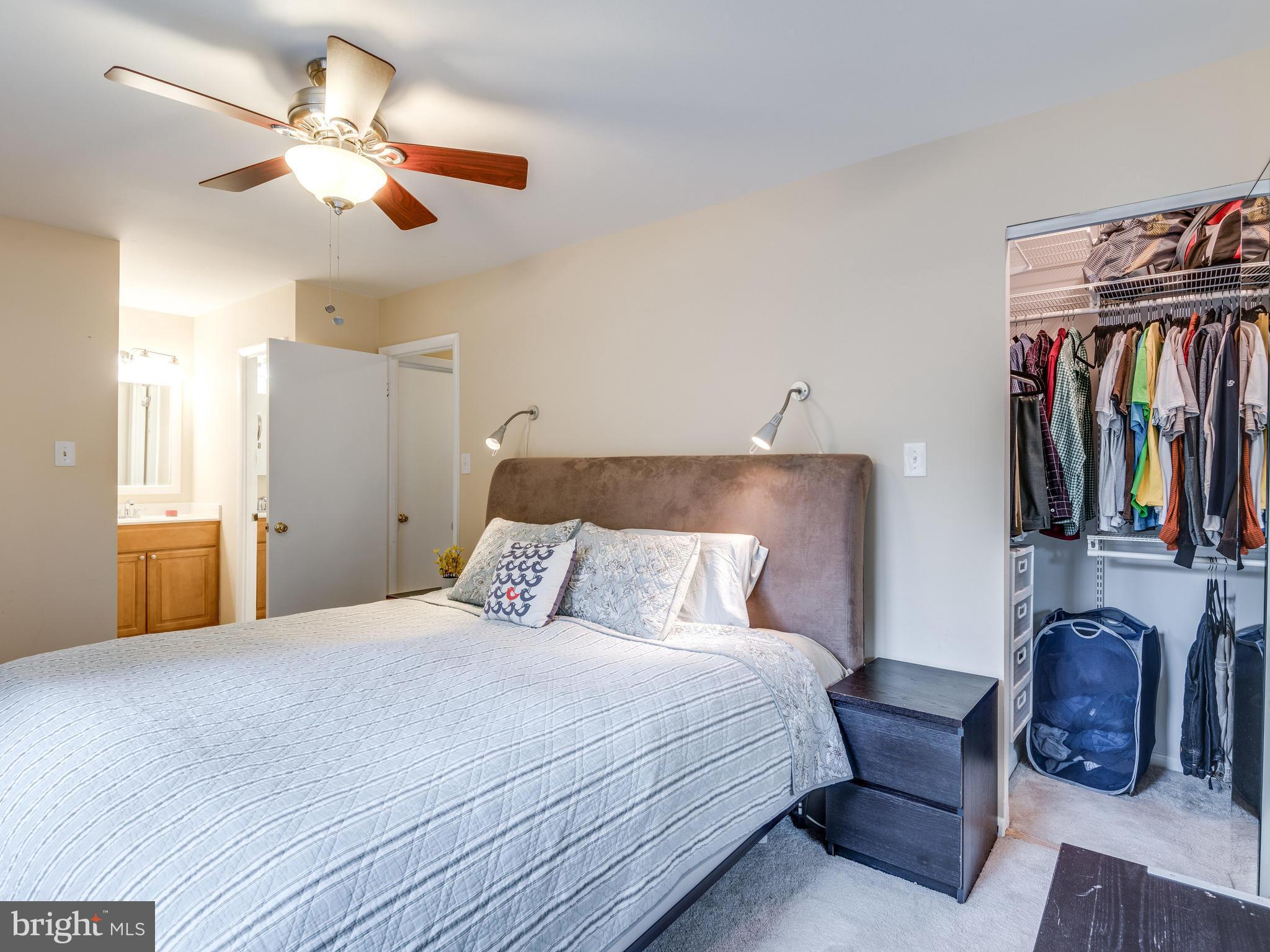 2230 Gunsmith Square Reston, VA 20191 - Photo 15 of 30 Master Bedroom w/ 2 Walk In Closets