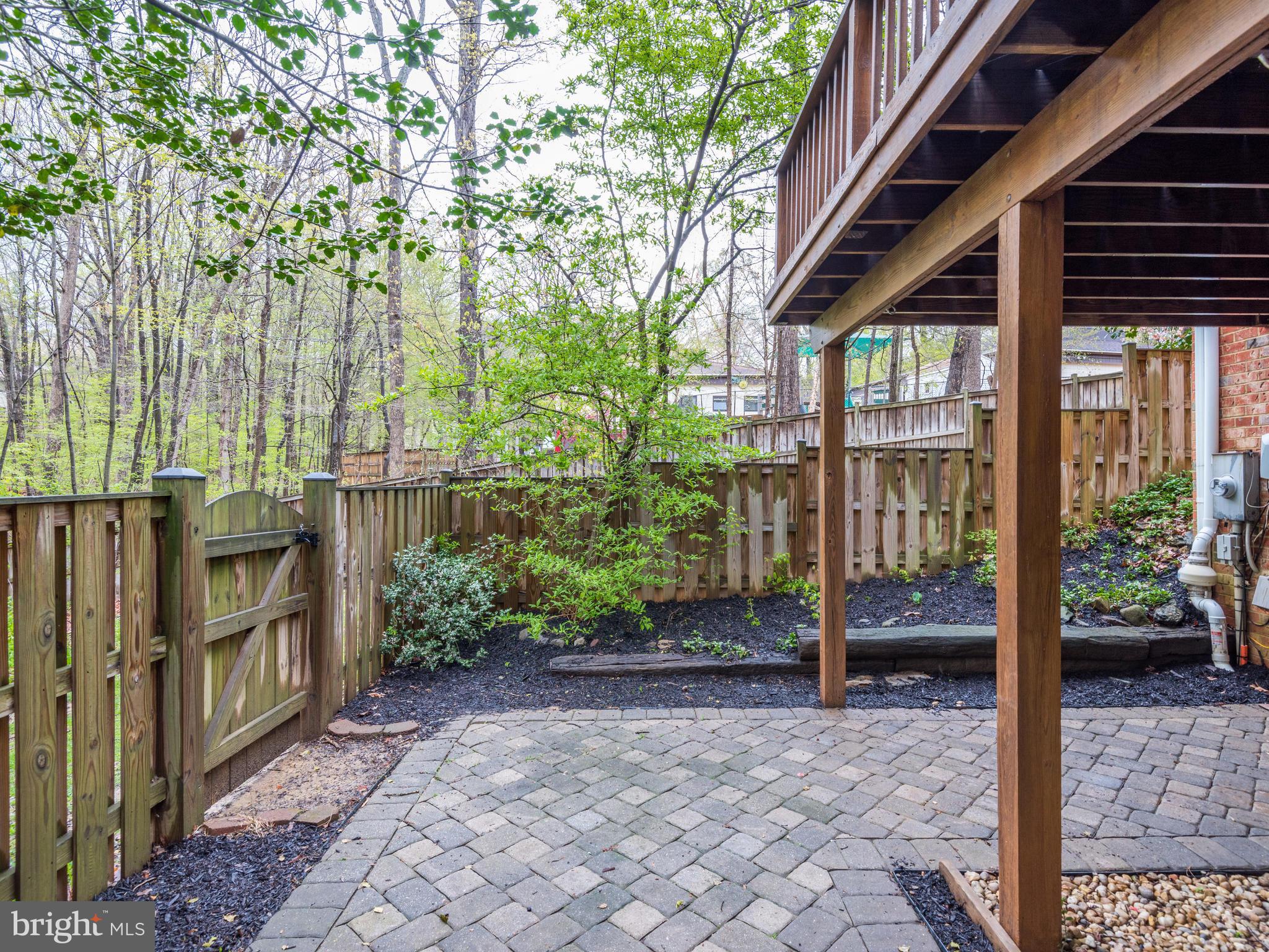 2230 Gunsmith Square Reston, VA 20191 - Photo 29 of 30 Brick Patio Pavers & Fenced Yard