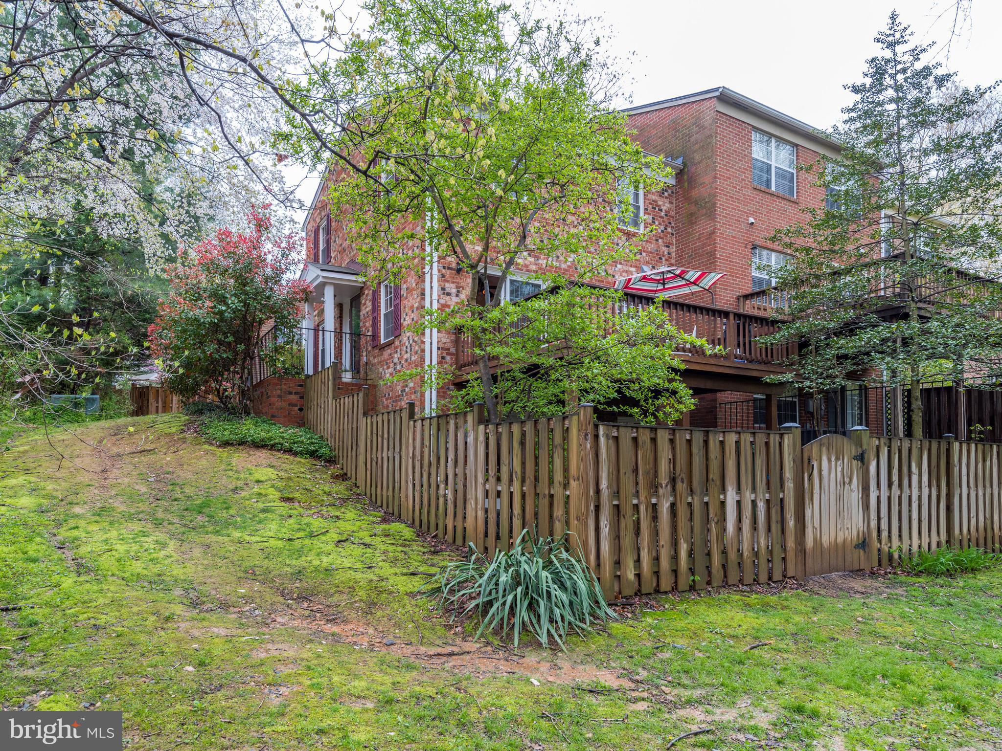 2230 Gunsmith Square Reston, VA 20191 - Photo 30 of 30 Private End Unit with Deck & Fenced Yard