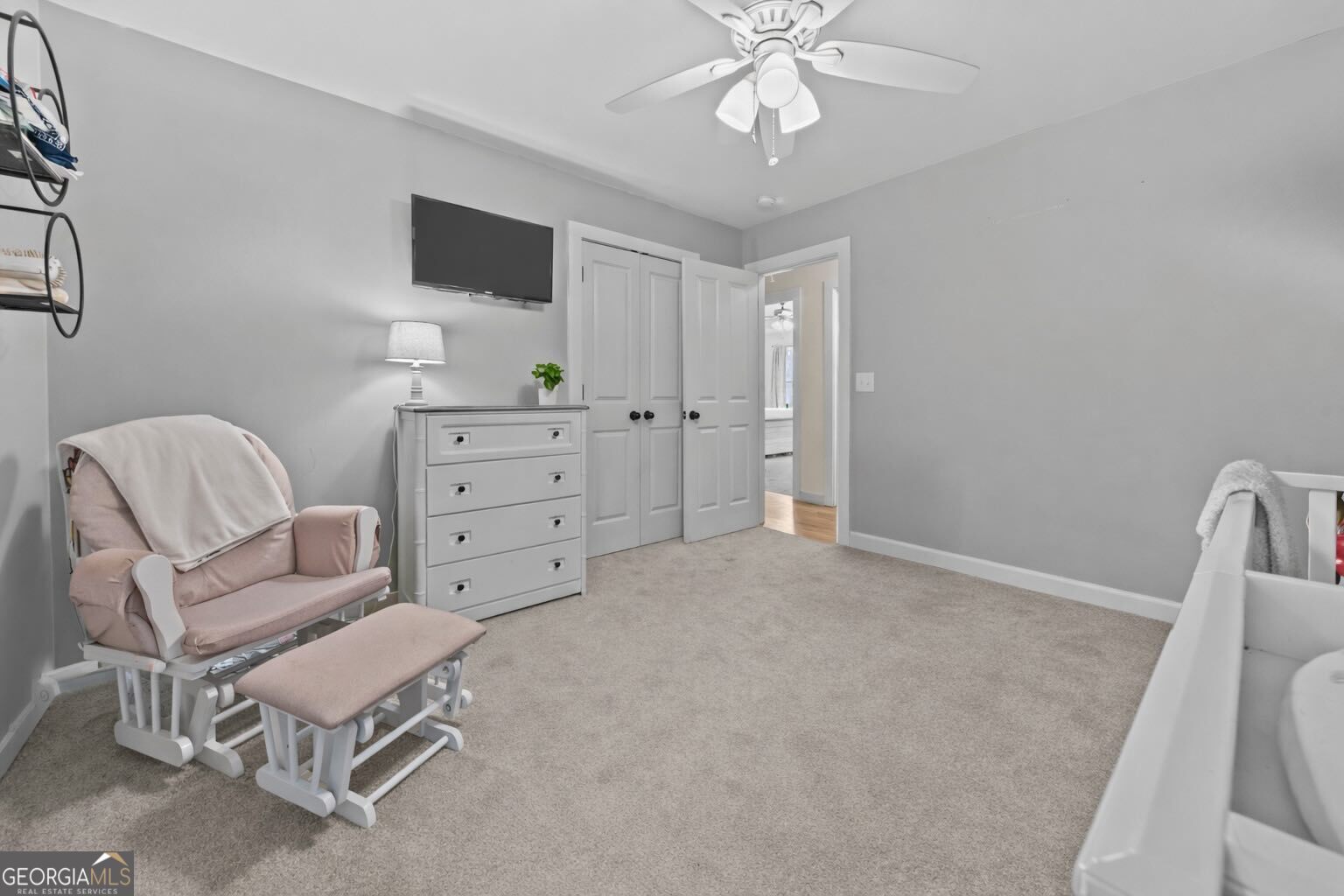 1687 Leon Ellis Road Hull, GA 30646 - Photo 33 of 51 a living room with furniture and a flat screen tv