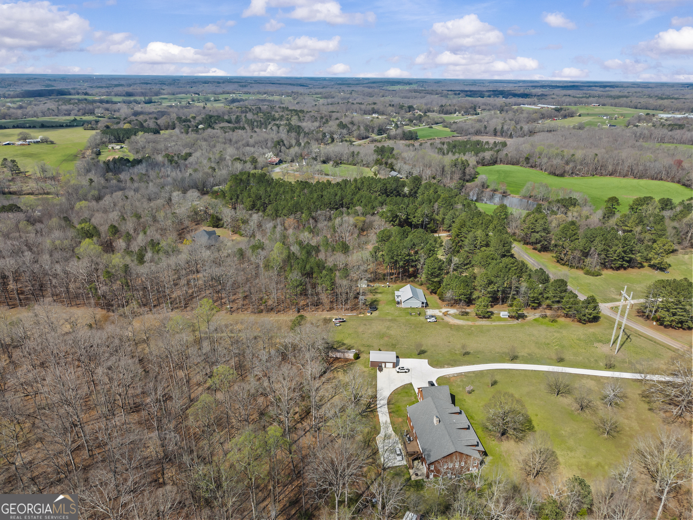 1687 Leon Ellis Road Hull, GA 30646 - Photo 43 of 51 an aerial view of a houses with outdoor space
