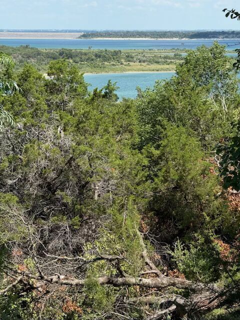 a view of an outdoor space and a lake view