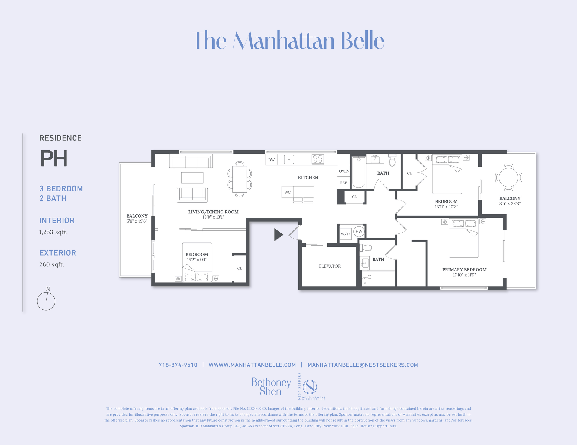 1110 Manhattan Avenue, Unit PH Brooklyn, NY 11222 - Photo 16 of 16