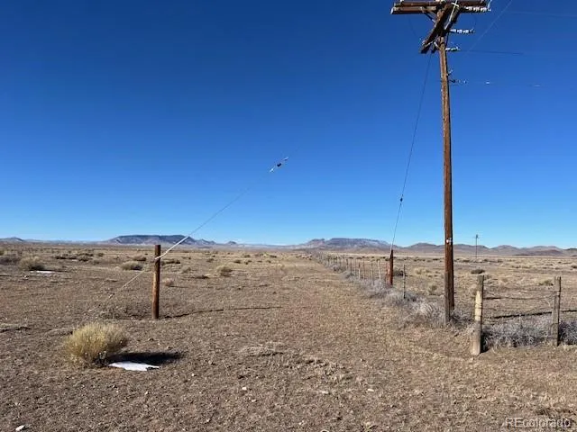 a view of a dry yard