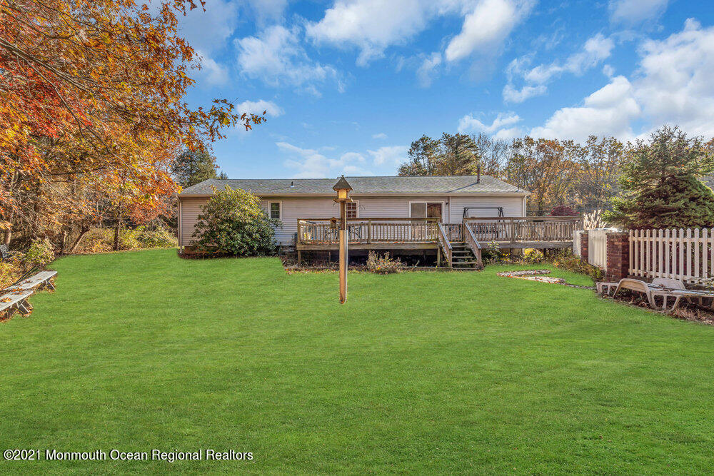 146 Cedar Swamp Road Jackson, NJ 08527 - Photo 42 of 48 a view of a house with a big yard and large trees